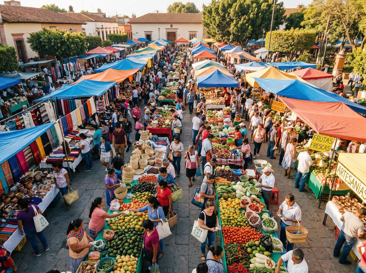 Mercado orgánico Valle de Bravo